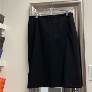 Classic Black Pencil Skirt